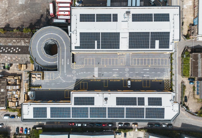 Industria by Haworth Tompkins. Photograph by Fred Howarth.