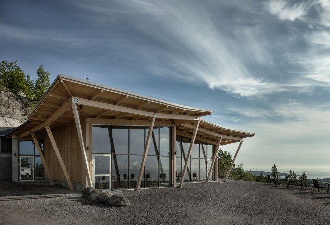 Exterior view. Restaurant Hemsö by Sverker Cajmatz, Sweco Architects. Photography © Tim Meier