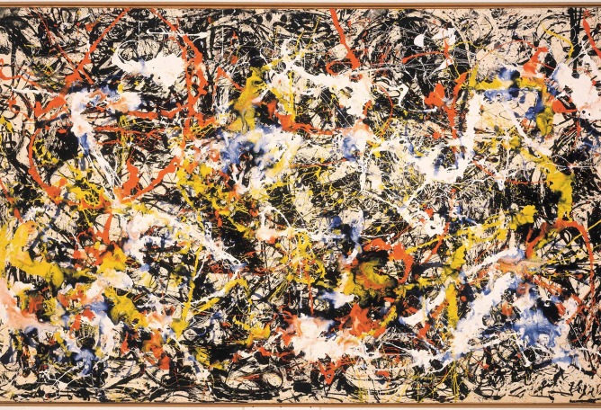 Convergence por Jackson Pollock (1952)