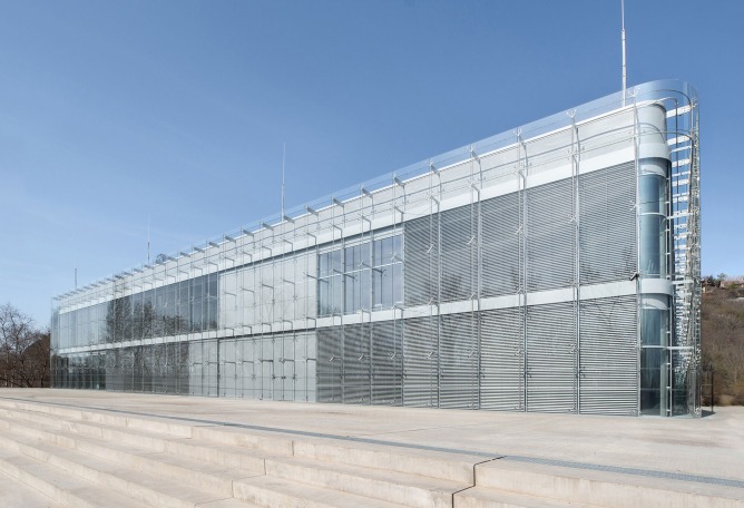 New Headquarters of the Faculty of Humanities, Charles University by Kuba & Pilař architekti. Photograph by David Korsa