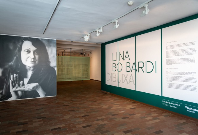 Draw To Design And Design To Draw Lina Bo Bardi Drawing Exhibition At Fundacio Joan Miro The Strength Of Architecture From 1998
