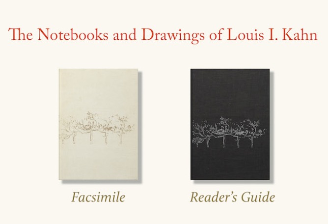 Campaign to reissue 'The Notebooks and Drawings of Louis I. Kahn'. Image courtesy of Designers & Books