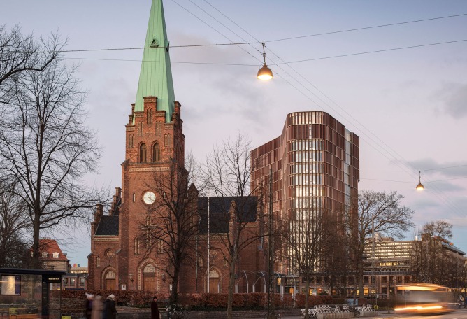The Maersk Tower by C.F. Møller Architects. Photograph © Adam Mørk 