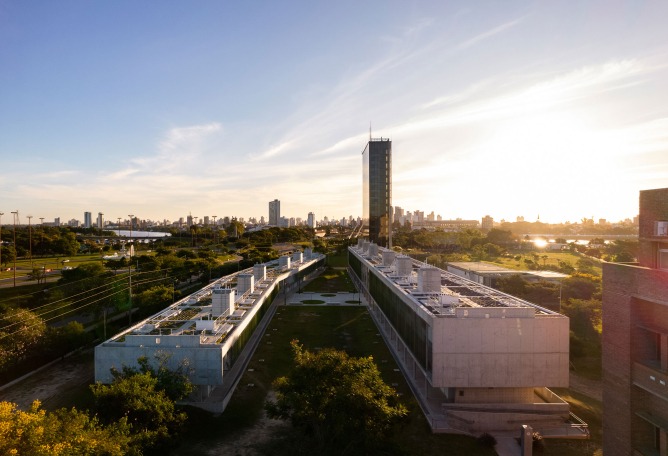 UNL-ATE University Residency Complex by Marcelo Saba. Photograph by Ramiro Sosa