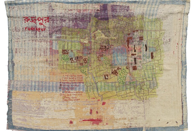 Anna Heringer, Masterplan Rudrapur, Bangladesh. Hand-drawn category winner.