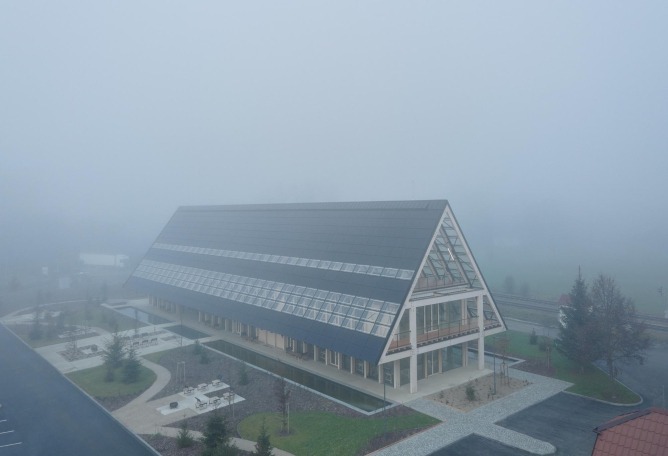 Kloboucká lesní Headquarters by Mjölk architekti. Photograph by BoysPlayNice.