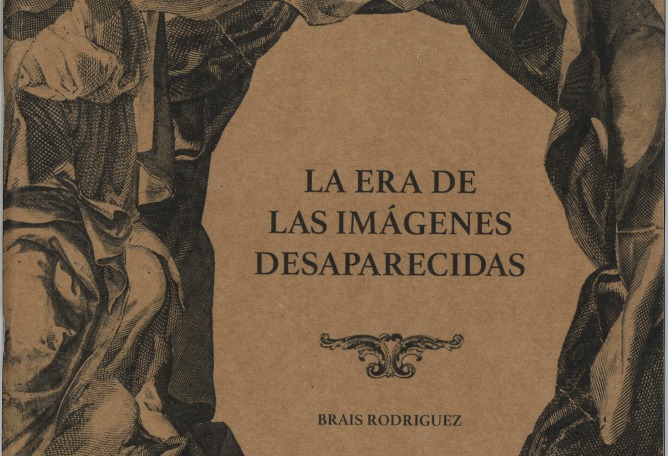 Cover of the fanzine The era of the disappeared images of Brais Rodríguez. 