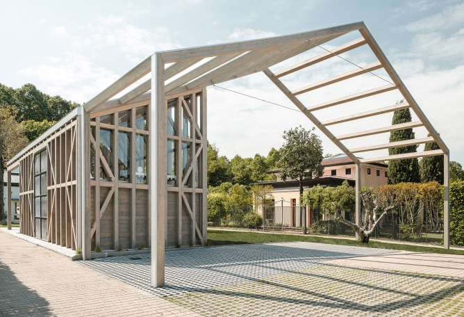 SAGM – Sculpture Atelier Galliani Montecchio por Natoffice. Fotografía por Filippo Poli Photography.