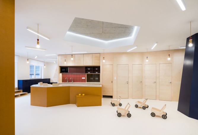 Day nursery Malvína by No Architects. Photograph by Studio Flusser