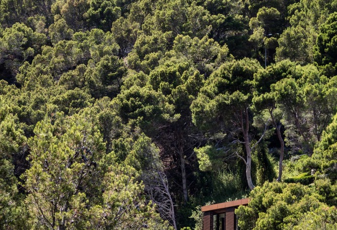 Guest Pavilion por Nordest Arquitectura. Fotografía por Adrià Goula