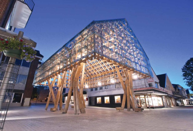 Lantern Pavilion by AWP + Atelier Oslo. Photograph by Jonas Adolfsen
