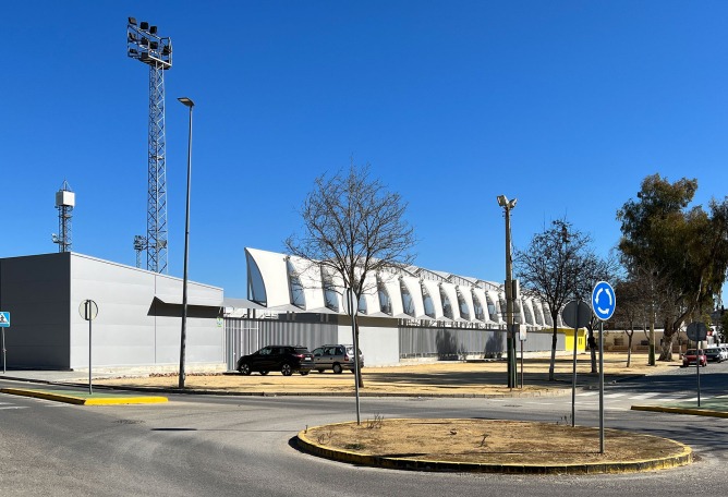 San Juan Bosco stadium by Nd Arquitectos. Photograph by Nd_Arquitectos.