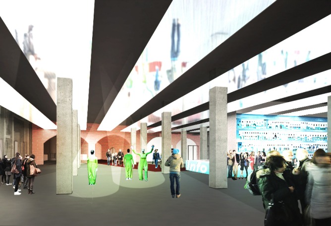 manchester approves OMA-designed 'factory' cultural venue