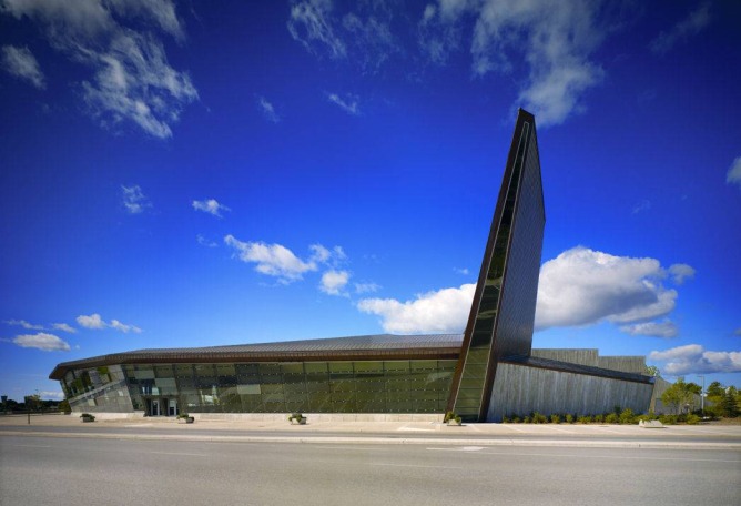 The Canadian War Museum. Architect Raymond Moriyama.