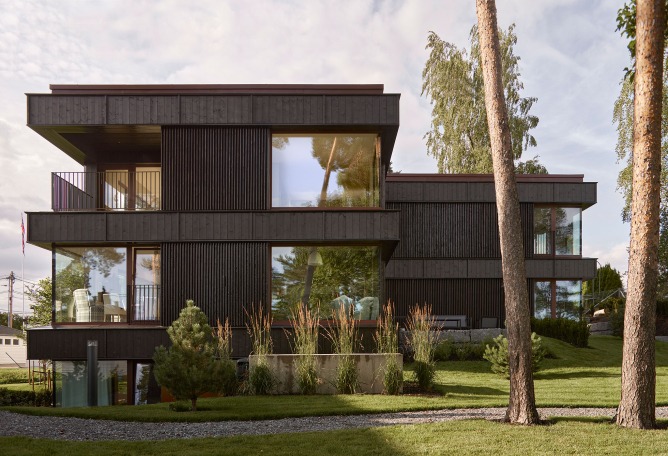 Viviendas Furulund por R21 arkitekter. Fotografía por Mariela Apollonio.