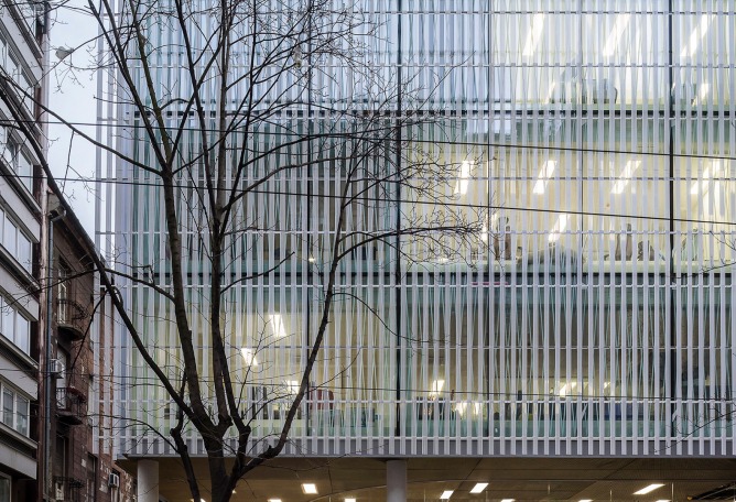 Resavska 31 Business center by Remorker Architects. Photograph by Miloš Martinović