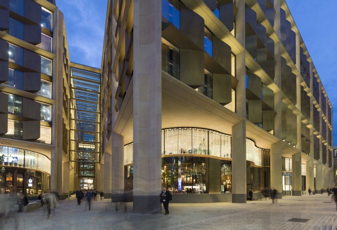 Bloomberg, London by Foster + Partners. The six candidates for the RIBA Stirling 2018 Prize have already been announced. Courtesy by RIBA Comms. Photograph by Aaron Hargreaves