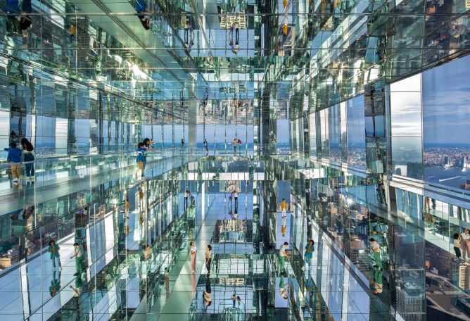 SUMMIT One Vanderbilt Observatory by Snøhetta. Photograph courtesy of One Vanderbilt and KPF