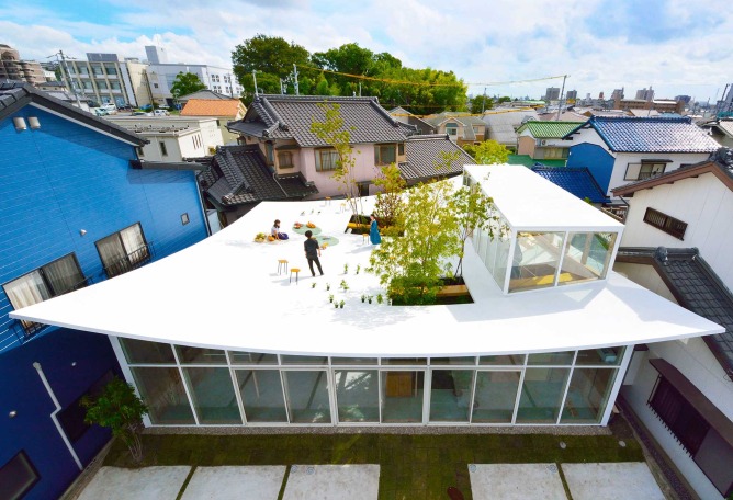 Office in Sanno by Studio Velocity. Photograph courtesy by Studio Velocity