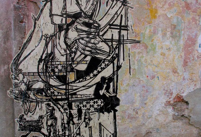 Mujer por Swoon. METALOCUS 016.
