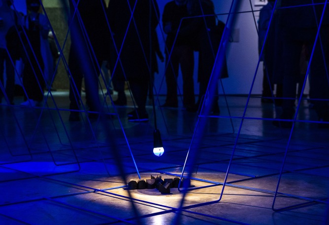 ‘i see Earth’ building and ground 1991-2021 by Tom dePaor, installation. Photograph by Patrick Bramley, courtesy of VISUAL, Carlow