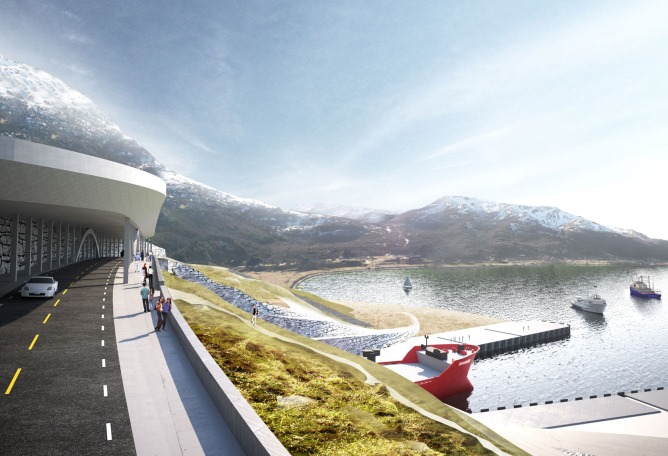 Image courtesy of the Norwegian Coastal Administration/Snøhetta
