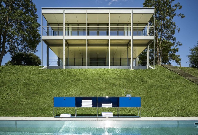 Rehabilitación de la Vivienda Buchli de Fritz Haller. Fotografía por Simon Opladen