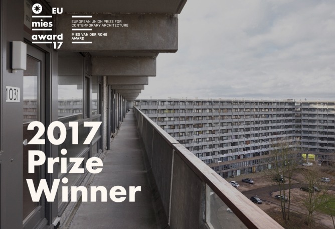 Winners Architects EUmies Awarded. Poster