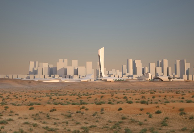 City View. "The Desert Castle". By Snohetta. 