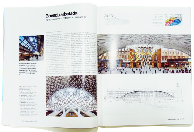 Remodelación de King's Cross, de J. McAslan. De la revista: Luis Fernández-Galiano, Arquitectura Viva número 143. "Londres 2012. Luces y sombras de unos Juegos reciclables".