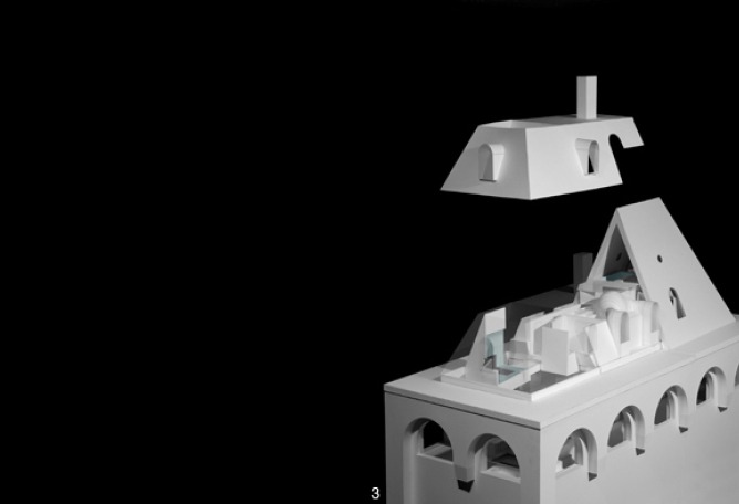 Maquetas. Skyhouse por David Hotson.