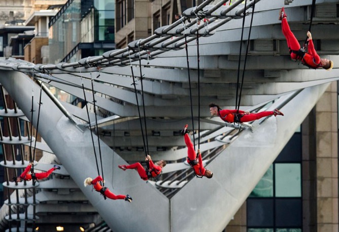 Waterfall. Surprises: Streb. One Extraordinary Day.