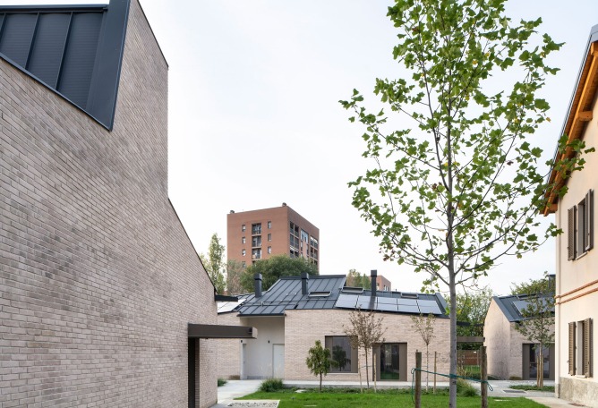 SON center for mental fragility "Cascina San Carlo" by B22. Photograph by Filippo Romano.