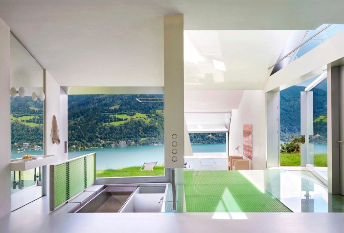 A dynamic dialogue with the landscape. Austrian House by OMA | METALOCUS