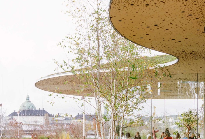 Oper House Cobe Cobe opens Opera Park providing a green island in Copenhagen's inner ...