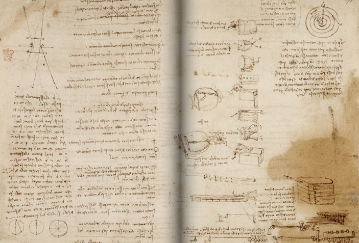 570 Pages of Leonardo da Vinci's Manuscripts are Online thanks to The ...