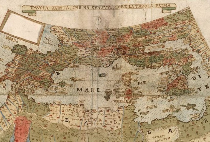 Largest 16th-Century world map, has been digitally assembled at ...