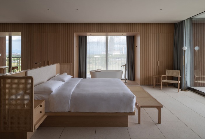 Un oasis para la relajación. Retiro de bienestar de Sanya por Neri&Hu ...