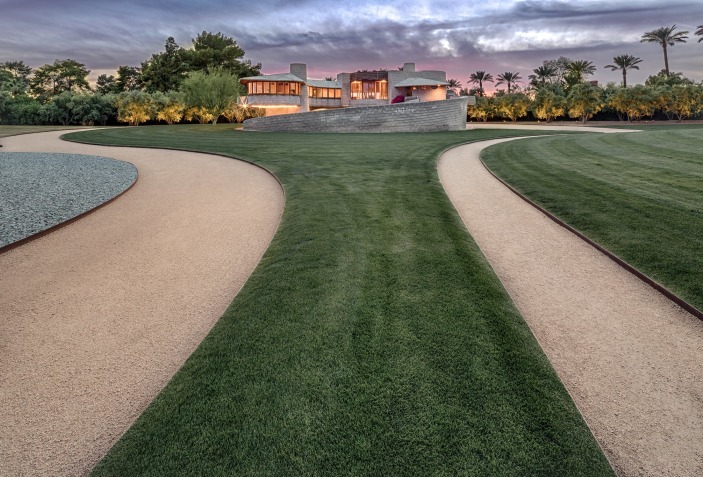 Frank Lloyd Wright house in Phoenix donated to Taliesin architecture ...