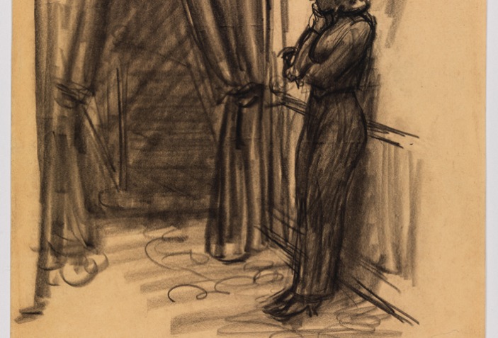 Hopper Drawing at Whitney Museum | METALOCUS